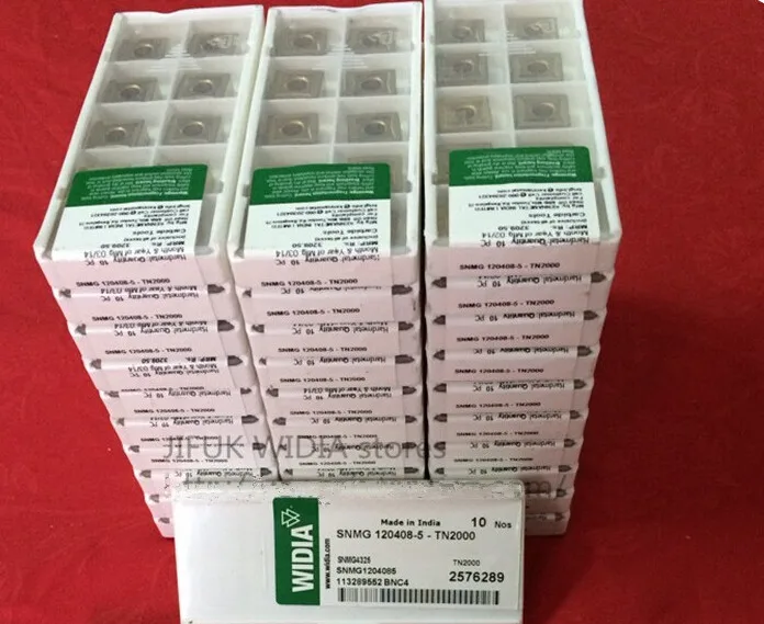 

Germany WIDIA CNC carbide inserts SNMG 120408-5 TN2000 10PCS CNC lathe tool
