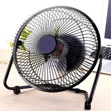 6/8/10inch New USB Gadgets Mini USB Fan For Laptop/PC Metal Electrical 360 Rotatable USB Fan Cooler Rechargeable Battery Desk