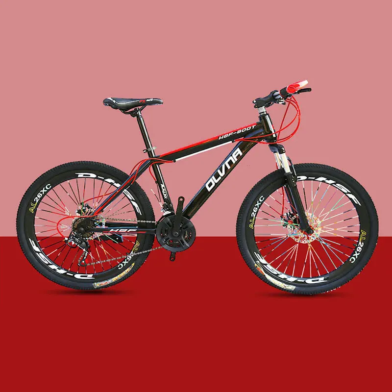 Excellent Promotion 26 inch bicycle double disc brake bicicleta mountain bike speed student fiets 19