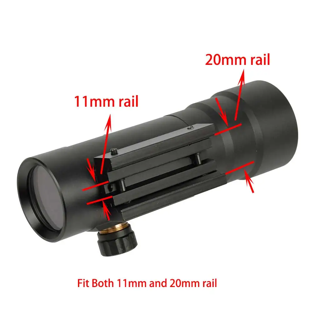 Тактический 3X44RD зеленый красный точечный прицел 11/20 мм Rail голографическая Fit Picatinny крепление охотничьи прицелы