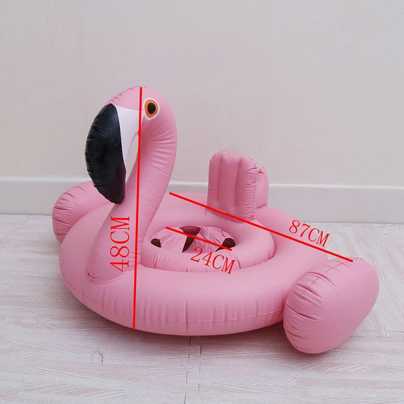 2018 New Inflatable Flamingo Swan Swim Ring Baby Swimming Float Seat Boat Kids Summer Water Fun Pool Toys Swim Pool Accessories