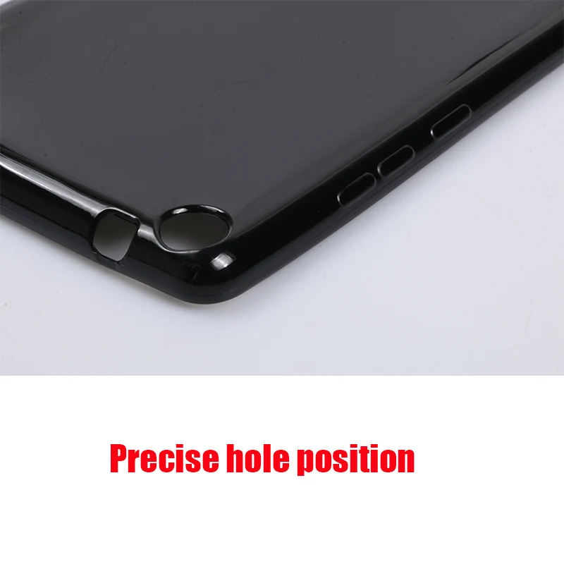 Настольный чехол для huawei MediaPad T3 7 3g BG2-U01 черный мягкий ТПУ гелевый силиконовый чехол-Бампер Защитный чехол для huawei MediaPad T3 7