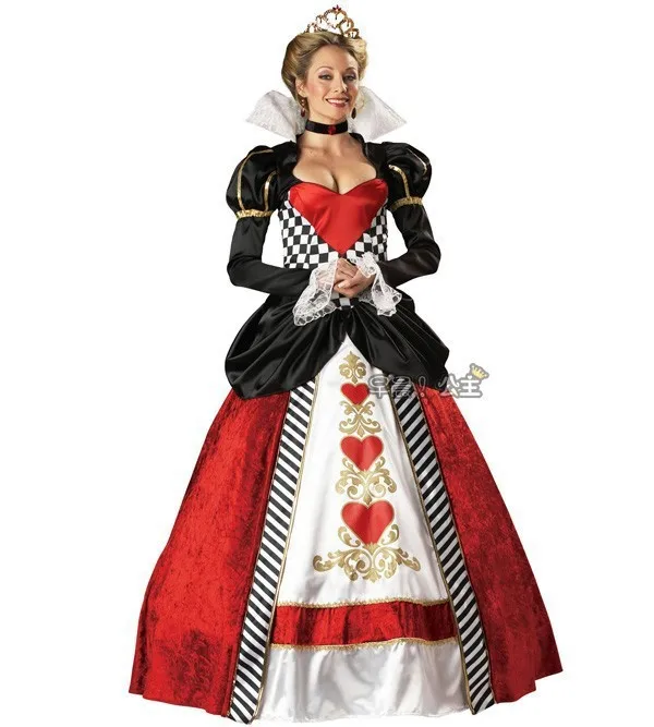 Костюм королевской королевы, платье принцессы Белоснежки в стиле Лолиты, женское платье для костюмированной вечеринки на Хэллоуин, карнавальные костюмы