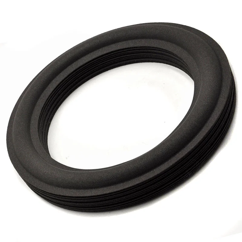 8 Inch 196mm Speaker Foam Edge Surround Repair Part Black Woofer Foam Edge Speaker Repair Parts Accessories Mayitr