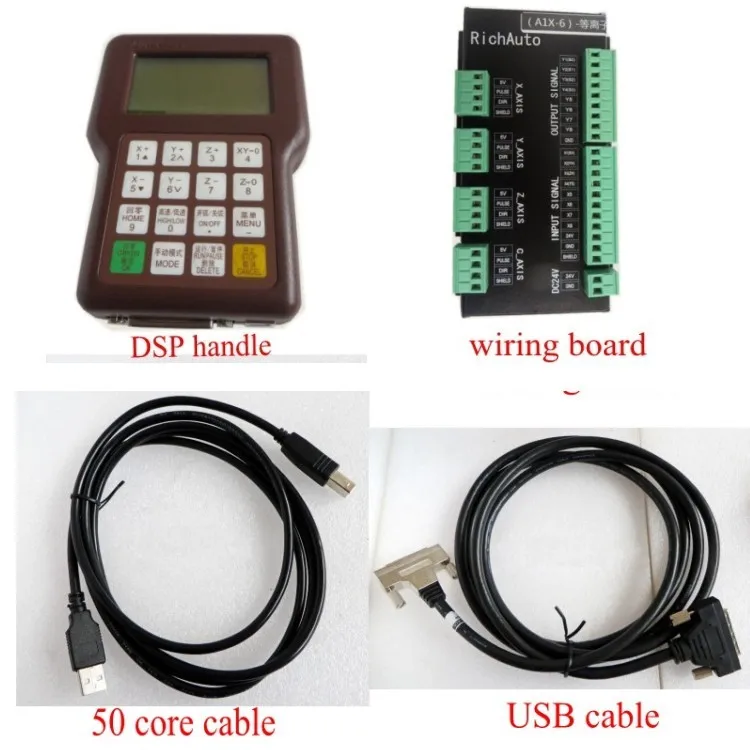 Richuto A12 контроллер ЧПУ для станка плазменной резки DSP A12S A12E USB ЧПУ система управления английская версия