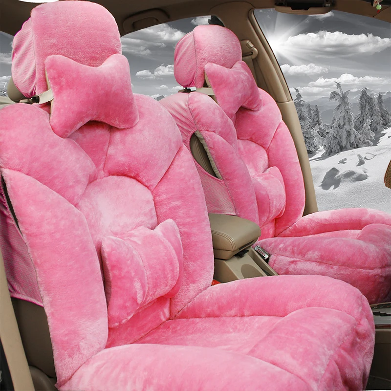 

Only front plush auto car seat cover for Kia sportage rio forte ceed sorento2017 2016 2015 2013 2012 2011protector cushion cover