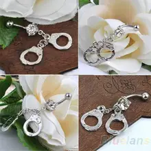 Наручники горный хрусталь Кристалл пупка бар кнопка штанги кольца пирсинг 0037