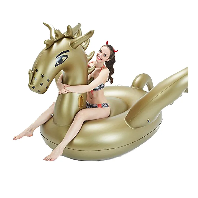 275*190*125 см золотой дракон надувной бассейн плавать гигантских плавать игрушки для взрослых воды игрушка Огромный для взрослых лежак, матрас