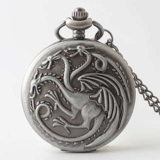 New Three dragonQuartz Pocket Watch Necklace Pendant Women Men's Gifts TD2079 New Three dragonQuartz Pocket Watch Necklace Pendant Women Men's Gifts TD2079