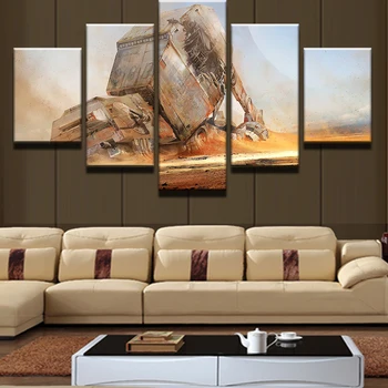 

5 pieces of modern decorative painting on the wall in the home to print on canvas painting