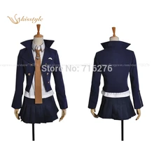 Kisstyle Fashion Anime Súper Dangan Ronpa 2 Niebla anillo de corte el hijo Paño Uniforme Cosplay