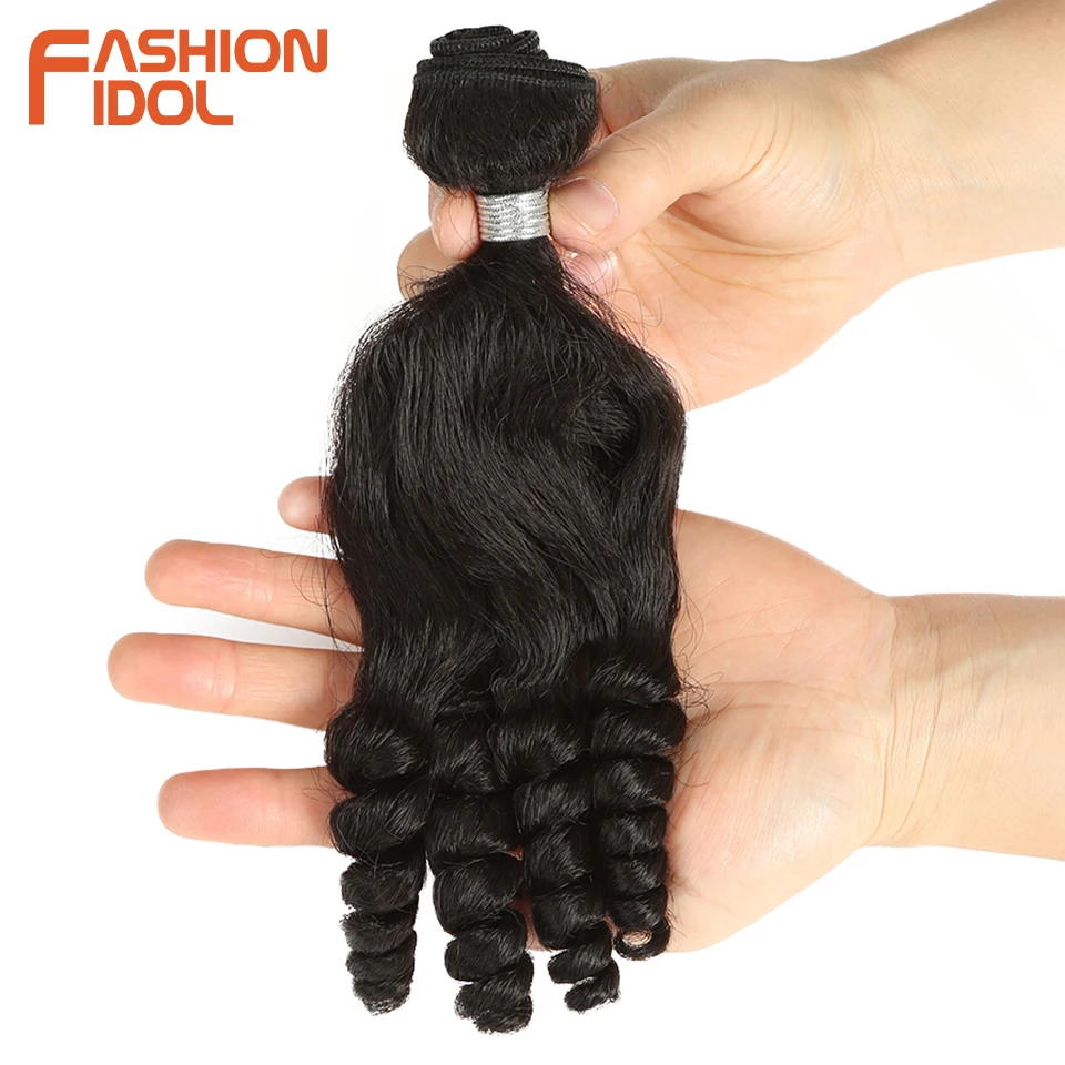 Moda ídolo afro kinky cabelo encaracolado pacotes