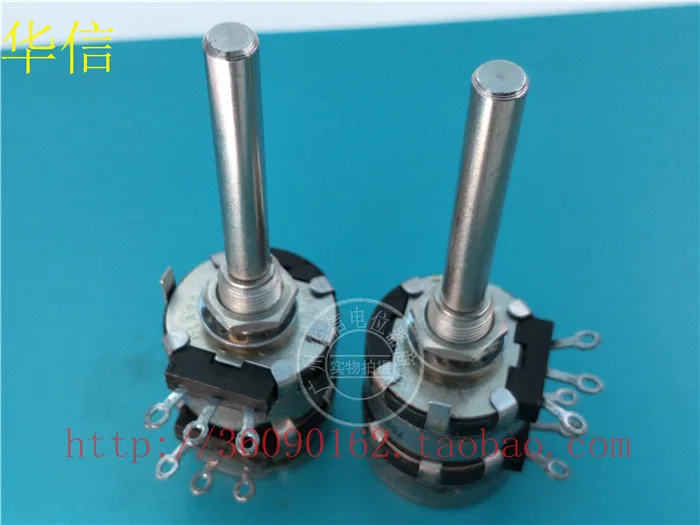 Круглый двойной потенциометр CLAROSTAT CM43813 750R 25K Длина ручки 50 мм|handle| |