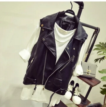 新しい2016女性のホット販売puレザーブリーフ段落ma3 jia3ファッションヨーロッパ女性カジュアル機関車ショートベストコート: 安い新しい2016女性のホット販売puレザーブリーフ段落ma3 jia3ファッションヨーロッパ女性カジュアル機関車ショートベストコート、購入品質ベスト&ベストその他、直接中国のサプライヤーから：新しい2016女性のホット販売puレザーブリーフ段落ma3 jia3ファッションヨーロッパ女性カジュアル機関車ショートベストコート
お楽しみください✓世界中の無料配送！ ✓限られたタイムセール✓イージーリターン 銘柄: xiangyihui モデル番号: 1550 材料: アセテート 性: 女性 様式: ストリートウェア 装飾: ポケット,ひだ状,ジッパー,調節可能なウエスト 項目タイプ: 上着類及びコート 衣類の長さ: REGULAR 閉鎖タイプ: ジッパー アウターウェア・タイプ: ベスト パータンタイプ: 固体 カラー: 折り返しの襟 Size: S,M,LXL accessories: zipper Suitable for season: Spring, summer, autumn 