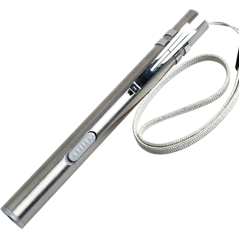 Mini herramienta de diagnóstico Oral recargable para la nariz y la garganta de la enfermera Doctor pluma linterna médica portátil