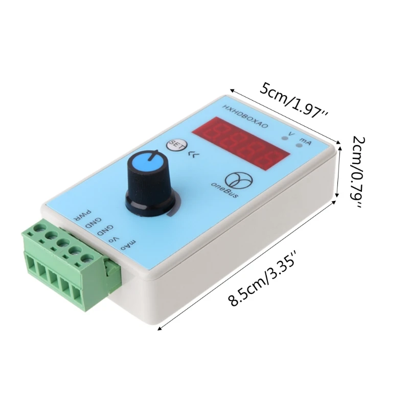 Выход 0-10 в 0-20 мА ручной генератор сигналов тока Аналоговый симулятор LS'D инструмент