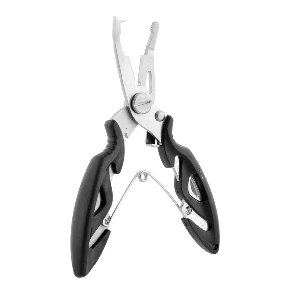 1pcs Fishing Multifunctional Plier Stainles Steel Carp Fishing Accessories Fish Tackle Lure Hook Remover Line Cutter Scissors