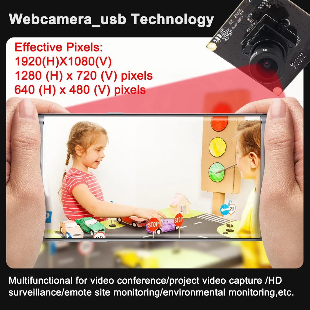 ELP Sony IMX291 USB 3 0 веб камера MJPEG YUY2 50fps 2 мегапиксельная высокая скорость UVC OTG 1080P
