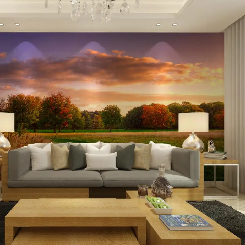 Téléchargement gratuit Images Home Decor Papier Peint Mural 3d Nature Landscape Photo Wallpaper actualisé par