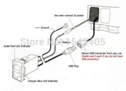 Двойной USB зарядный аудио порт Интерфейс для Toyota Fortuner Hilux 05 2014|interface toyota|interface audio
