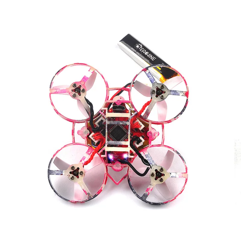 Eachine US65 UK65 65 мм гоночный Дрон FPV BNF с контроллером полета Crazybee F3 OSD 6A Blheli_S ESC Whoop RC