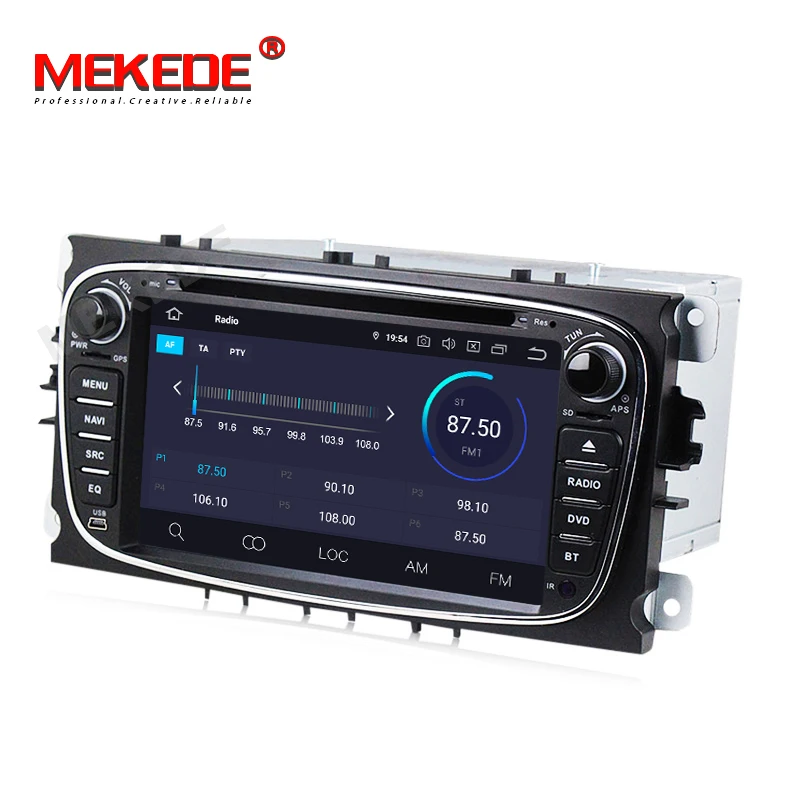 Sale MEKEDE 2 Din Car Radio Android 9 For FORD/Focus/S-MAX/Mondeo/C-MAX/Galaxy Car Multimedia Video DVD Player GPS USB DVR WIFI FM/AM 2