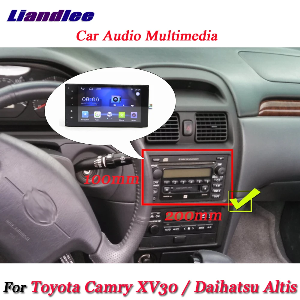 Excellent Liandlee Car Android System For Toyota Camry XV30 / For Daihatsu Altis 2001~2006 Radio Stereo GPS Navi MAP Navigation Multimedia 2 Excellent Liandlee Car Android System For Toyota Camry XV30 / For Daihatsu Altis 2001~2006 Radio Stereo GPS Navi MAP Navigation Multimedia 2