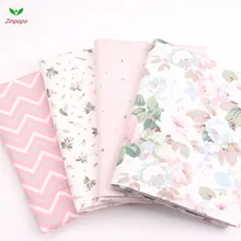 Новинка, 4 шт./партия, 40x50 см, хлопковая ткань для шитья, Лоскутная Ткань, детское платье, постельные принадлежности, tecidos, ткань для DIY куклы K314