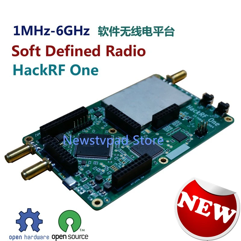 

New HackRF One 1 MHz - 6 GHz SDR Platform Software Defined Radio Development Board + TCXO Clock oscillator module
