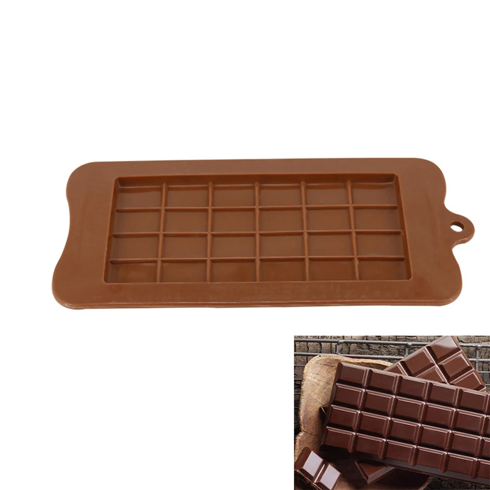

24 Cavity Square Silicone Chocolate Molds DIY Silicone Bakeware Stable Cake Moulds