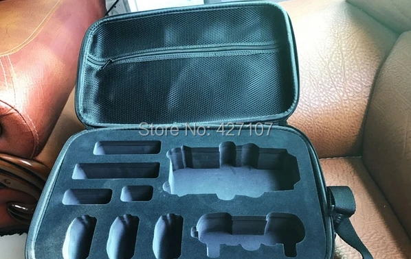  Free shipping for DJI Mavic Pro Hardshell bag Carbon Grain Professional Waterproof Bag RC Drone Handbag Portable Case  