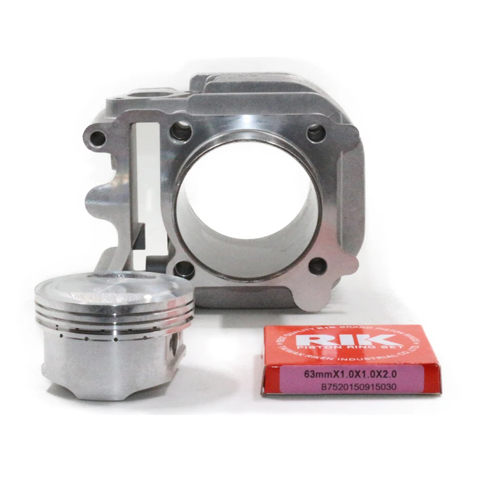 ЦПГ комплект тюнинговый 2х клапанный 63mm15P для Yamaha RS100 BWS125 CYGNUS125 YW125 MIO тюнинг