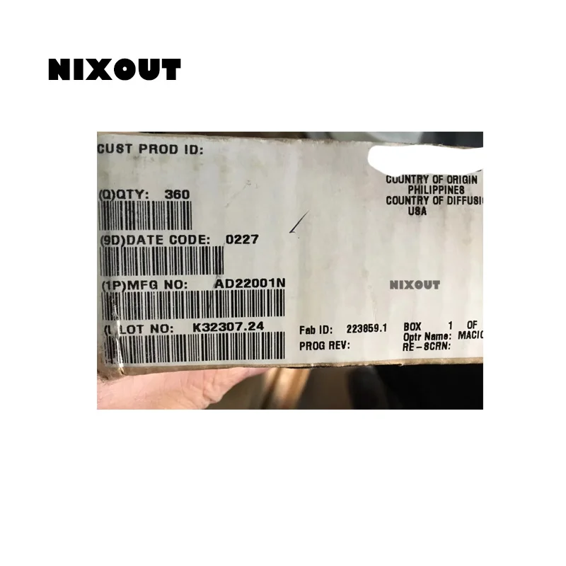 Новая оригинальная деталь NIXOUT AD22001N AD22001 DIP-20 (Большая скидка если вам нужно больше)