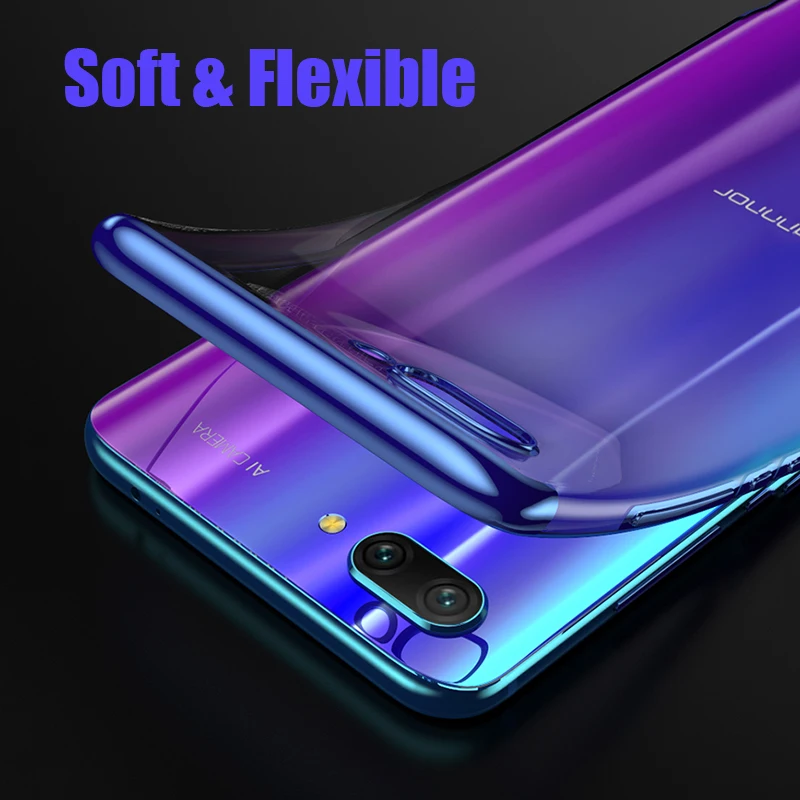 Прозрачный мягкий силиконовый чехол из ТПУ для Huawei Mate 20 X 10 P20 Lite Nova3e P10 покрытие