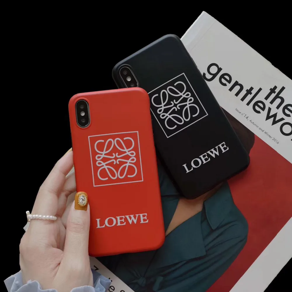 

Maosenguoji Western Trend label LOEWE Fashion Business soft Mobile Phone Case for iphone 6 6s 7 plus 8 plus X 10 XR XS MAX cover