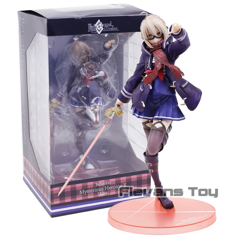 

Fate Grand Order Berserker Mysterious Heroine X Alter Model School Uniform Model Anime Action Figure Collection Brinquedos