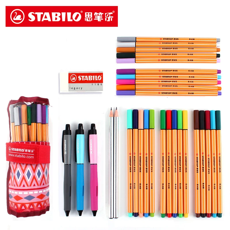 Preise Stabilo Punkt 88 Kunst Marker 0,4mm Faser Stift 25 Farben Nadelspitze Fineliner Manga Design Skizzieren, Zeichnung