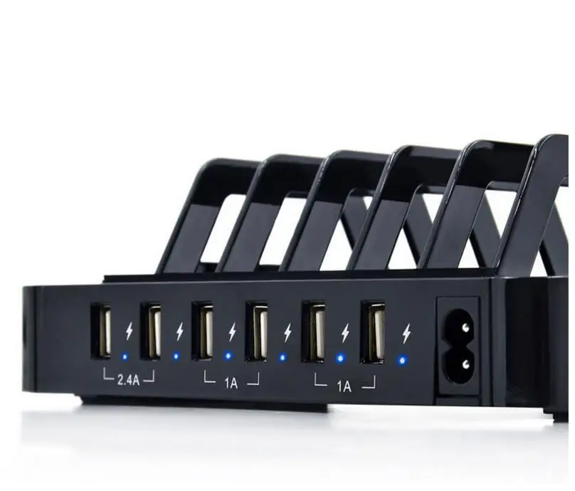 Зарядное устройство с несколькими USB портами на 6 портов док станция для быстрой