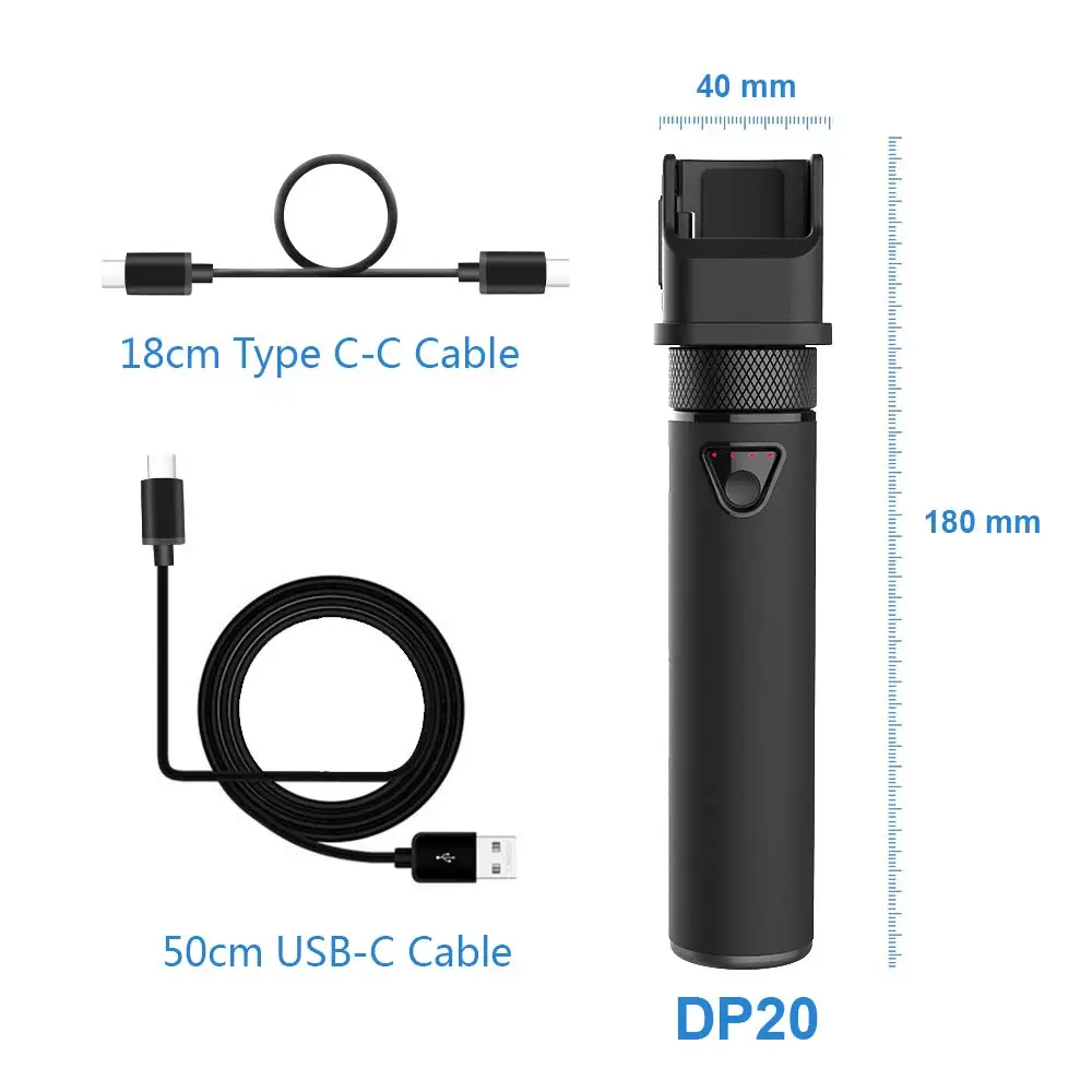  Smatree Portable Power Bank Stick for DJI Osmo pocket Camera 5000mAh Holder Set for OSMO Pocket for