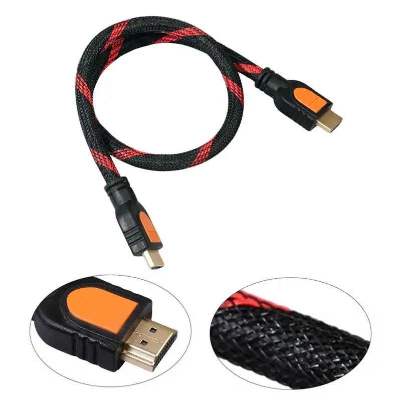  1.64Ft/0.5M Hdmi Hd 3D Cavo di Hdmi per Ps3 Xbox 1080P Hdmi Maschio a Hdmi Maschio Audio cavo di 0.