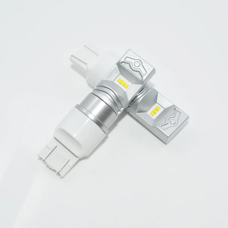 1 пара T20 7443 W21 WY21W сигнал поворота задсветильник светодиодный свет стоп