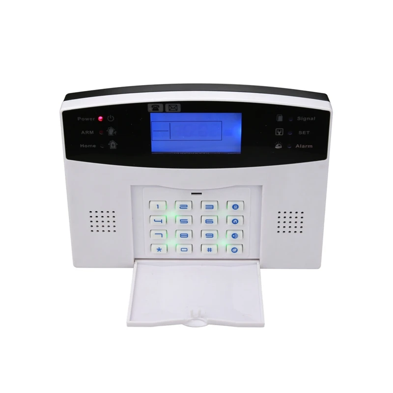 APP Control Home Alarm System English Spanish Russian Voice Smart Home GSM PSTN Burglar Alarm System 433MHz Remote Control