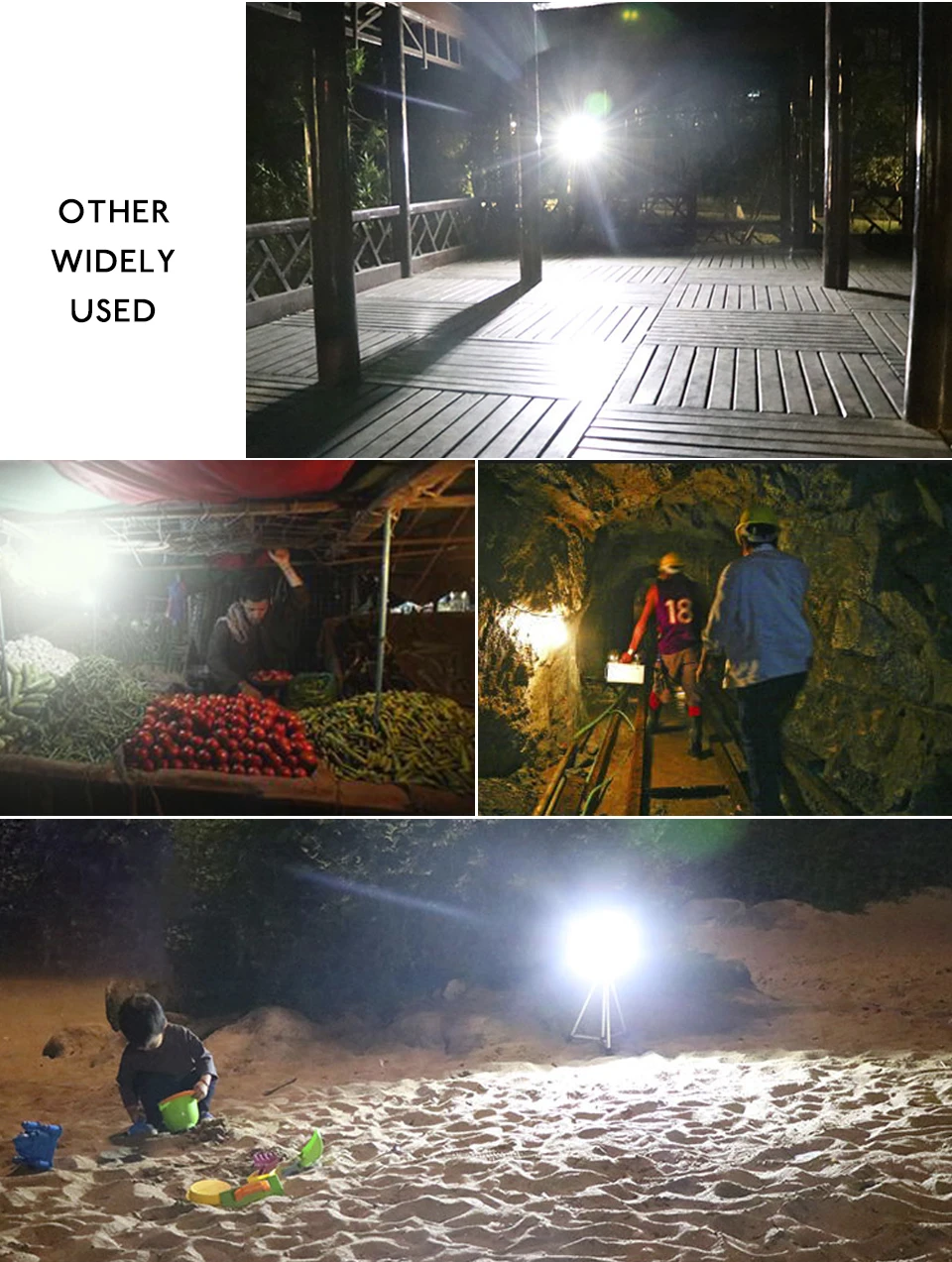 20W Portable Lantern Light USB RechargeableBattery Powered COB Floodlight Outdoor Camping Lawn Work Lamp Lantern LED Worklight (18)