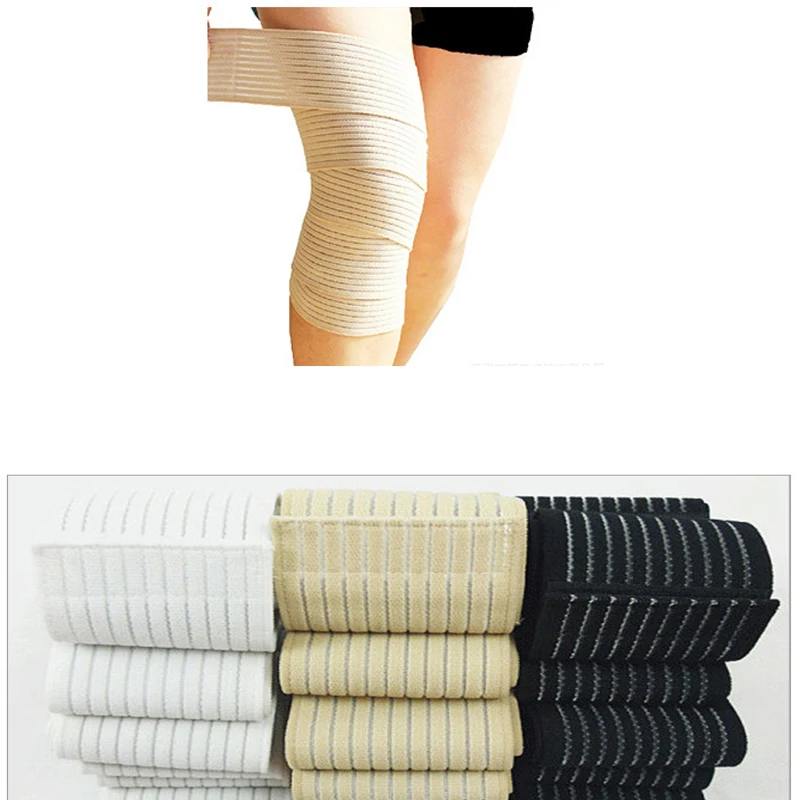 40-300cm Knee Elbow Wrist Ankle Bandage Cuff Support Wrap Sport Compression Strap Belt Fitness Gym Brace Tape Elastic Band