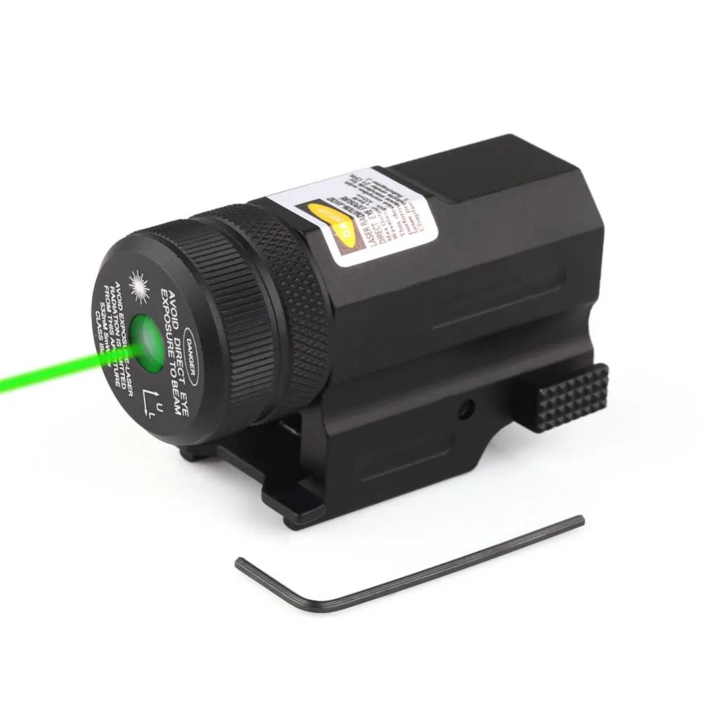 Buy Mini Compact Green Laser Sight New for 20mm Rail