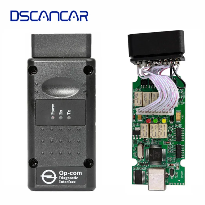 Opcom OP Com 2010/2012 в V1.70 OPCOM с чипом PIC18F458 Can OBD2 для Opel|op com|op com canopcom pic18f458 |