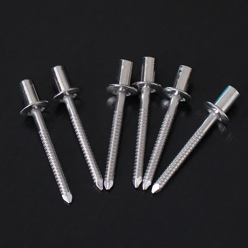Multi Sizes 304 Stainless Steel Hollow Rivet Rivets M4.0x8mm M4.8x8mm