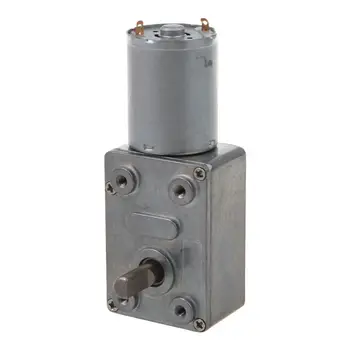 

DC 12V 6500RPM 62RPM Speed Reducer High Torque Worm Geared Box Motor