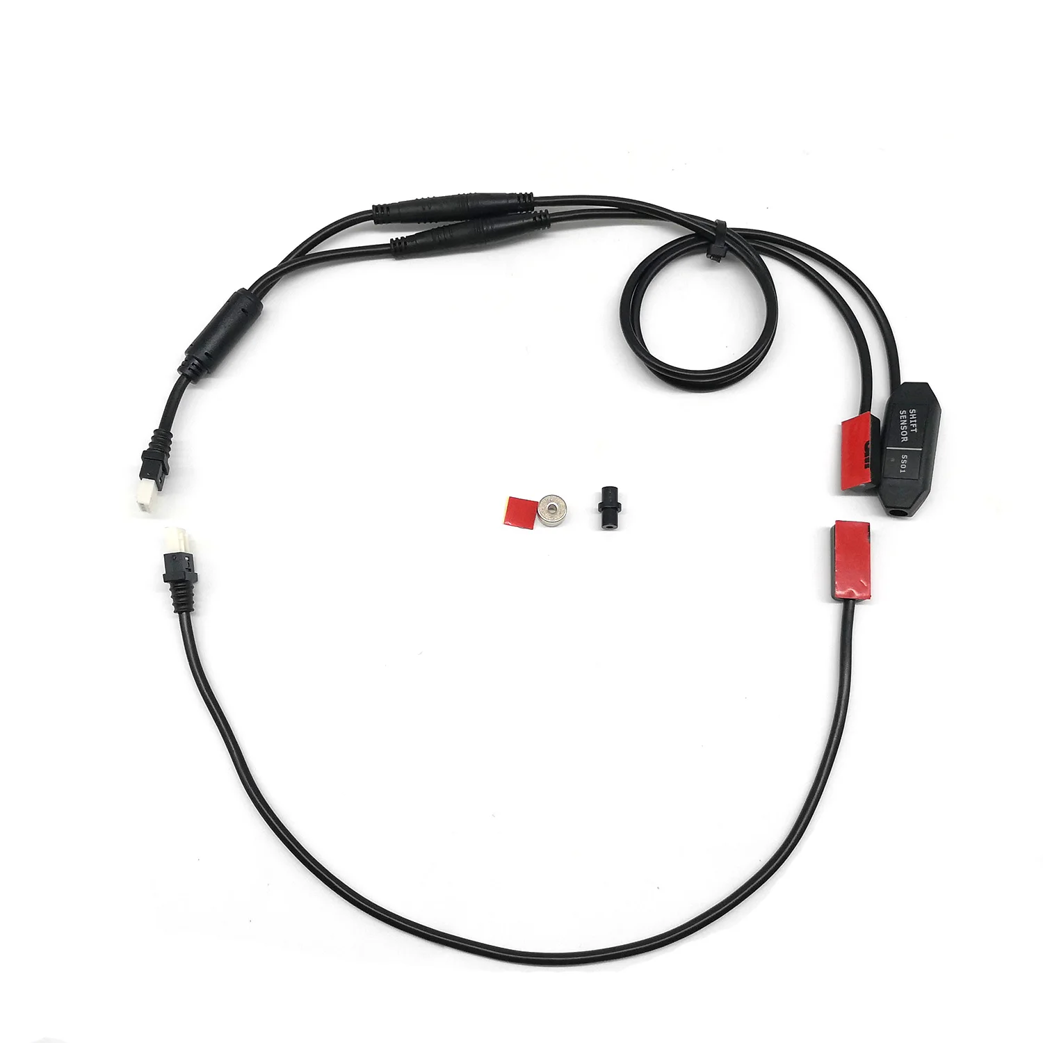 BOLLFIT TSDZ 2 Середина привода двигателя датчик переключения передач Датчик тормоза Электрический велосипед Замена датчика Y-SPLITTER 1T2 - Цвет: Gear Sensor Set