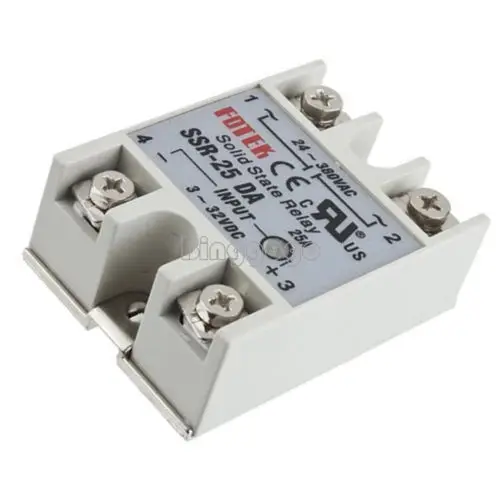 Halbleiter-релис FOTEK SSR-25 DA-380 V~/25A~-твердотельные реле вход 3-32 V/DC